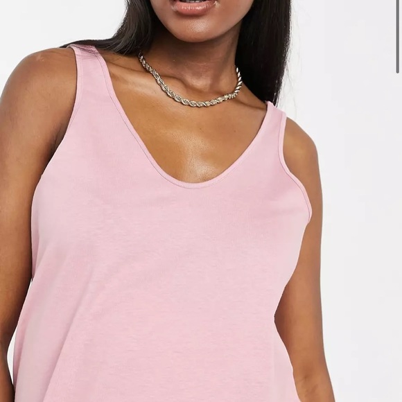 ASOS Maternity organic cotton scoop neck tank top - Picture 2 of 4